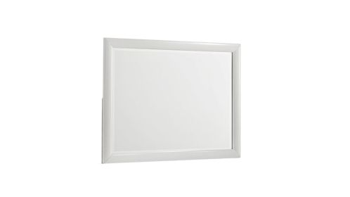Soul Modern Style Mirror Made with wood in White(Includes Mirror Only) same as B009P309602 (CA inventory)
